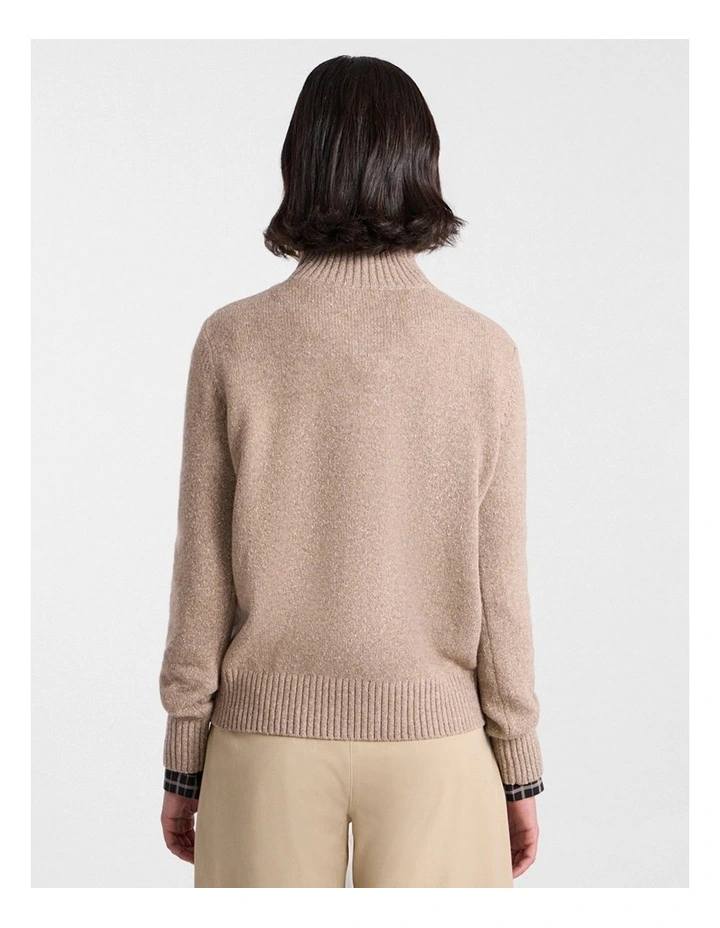 Noor Mouline Knit in Tawny image 3