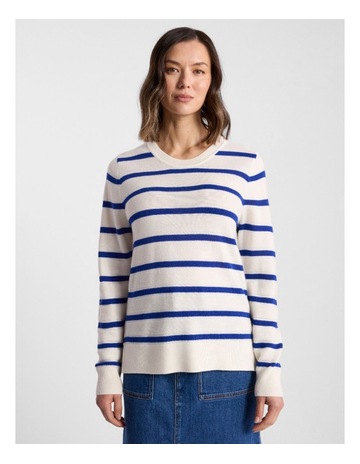 Cerulean Blue Stripe colour