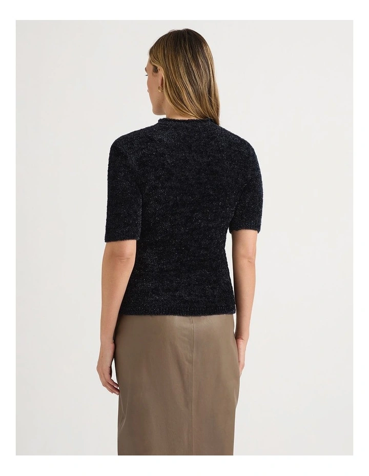 Reginald Knit in Caviar Blue image 3