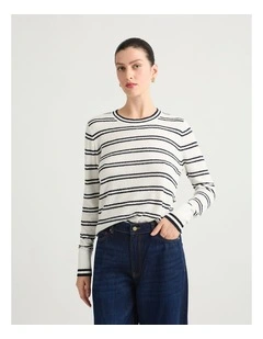Lauren Terry Knit in Midnight Stripe
