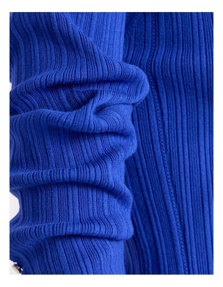 Mikka Rib Knit in Royale Blue image 3
