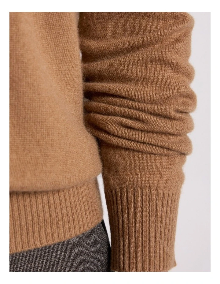 Romilly Cashmere Knit in Caramel image 3