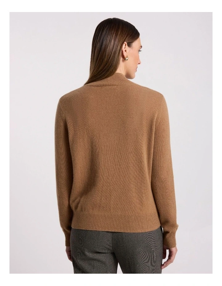 Romilly Cashmere Knit in Caramel image 4