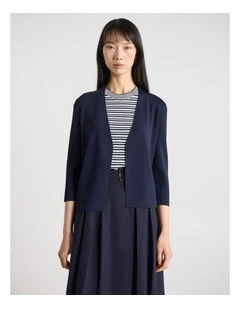 Jaxx Knit Cardigan in Navy