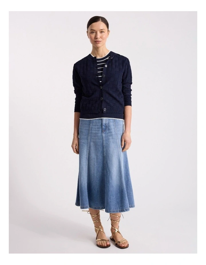 Cushla Cardigan in Navy image 1