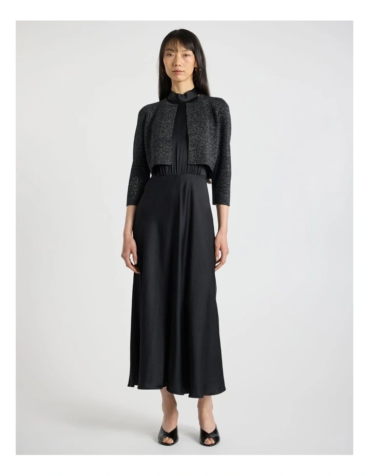 Parri Cardigan in Black Sparkle image 2