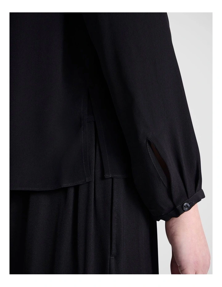 Merle Viscose Blouse in Black image 4