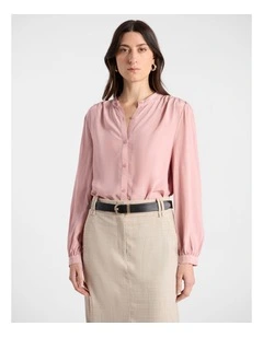 Miro Viscose Blouse in Rose