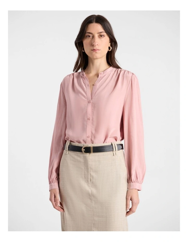 Miro Viscose Blouse in Rose image 1
