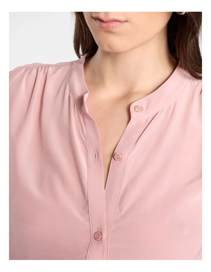 Miro Viscose Blouse in Rose image 3