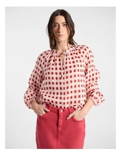 Daphne Blouse in Watermelon