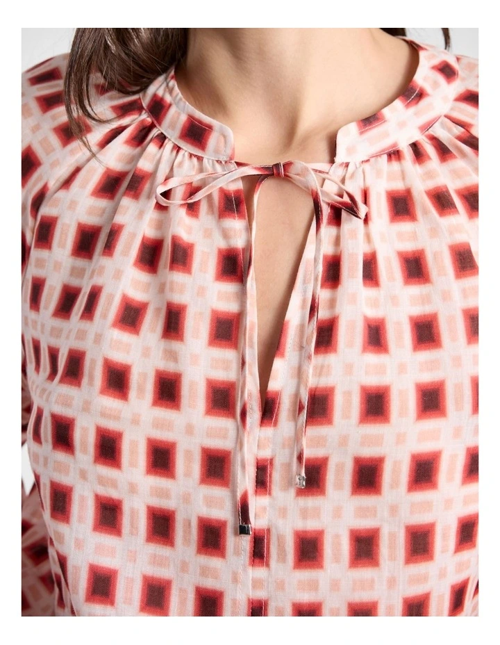 Daphne Blouse in Watermelon image 5