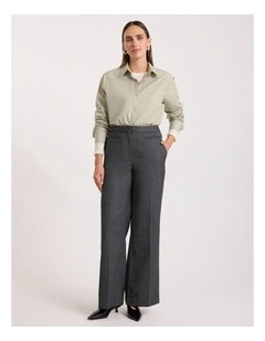 Carlyle Cotton Shirt in Mojito Green