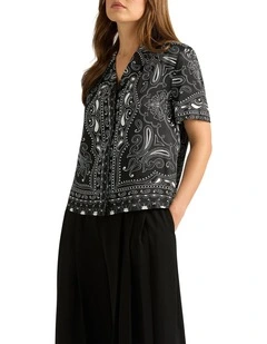 Toulouse Shirt in Black Multi