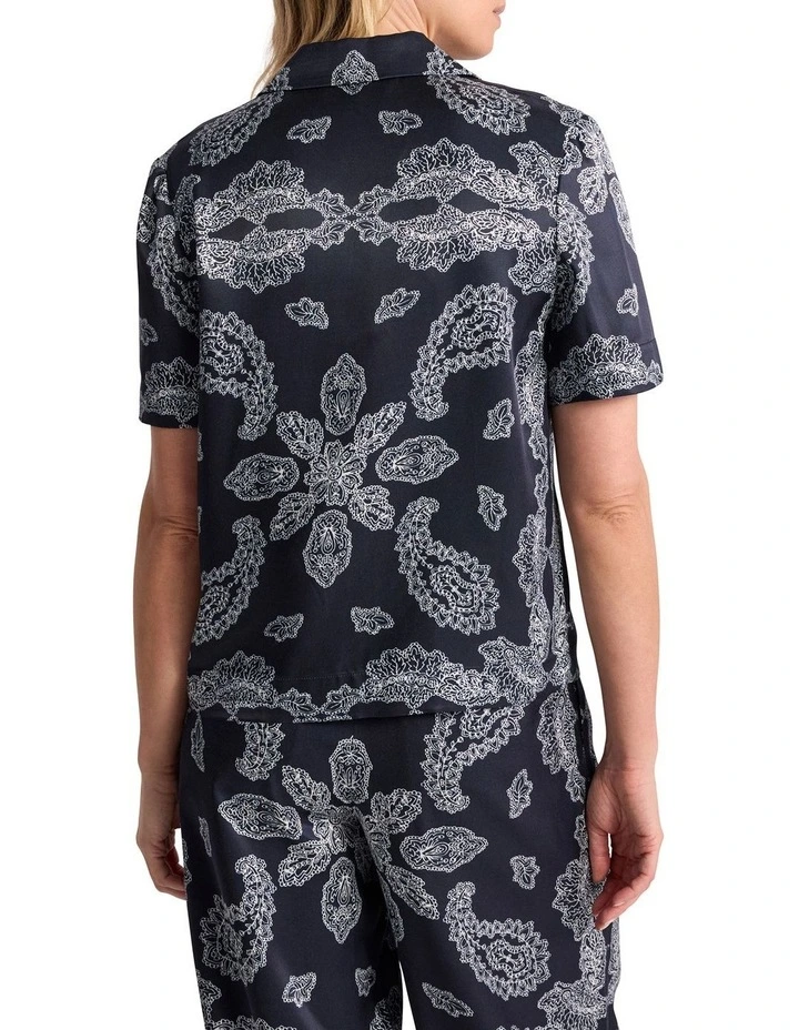 Maisha Viscose Shirt in Navy Multi image 4