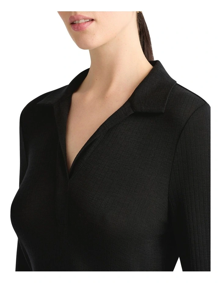 Jana Babywool Tee in Black image 4