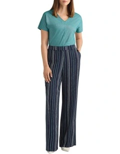 Duffy Sparkle Tee in Teal