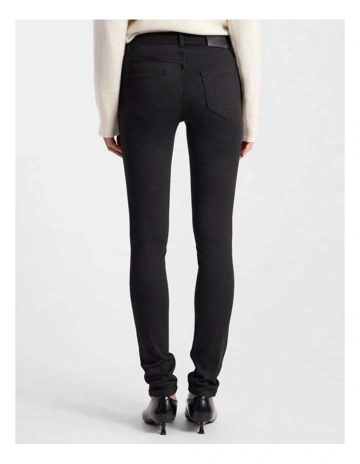 Jackie Skinny Leg Jean in Black image 3