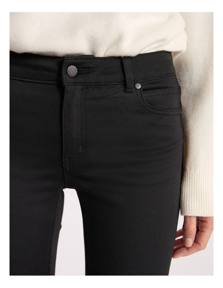 Jackie Skinny Leg Jean in Black image 3