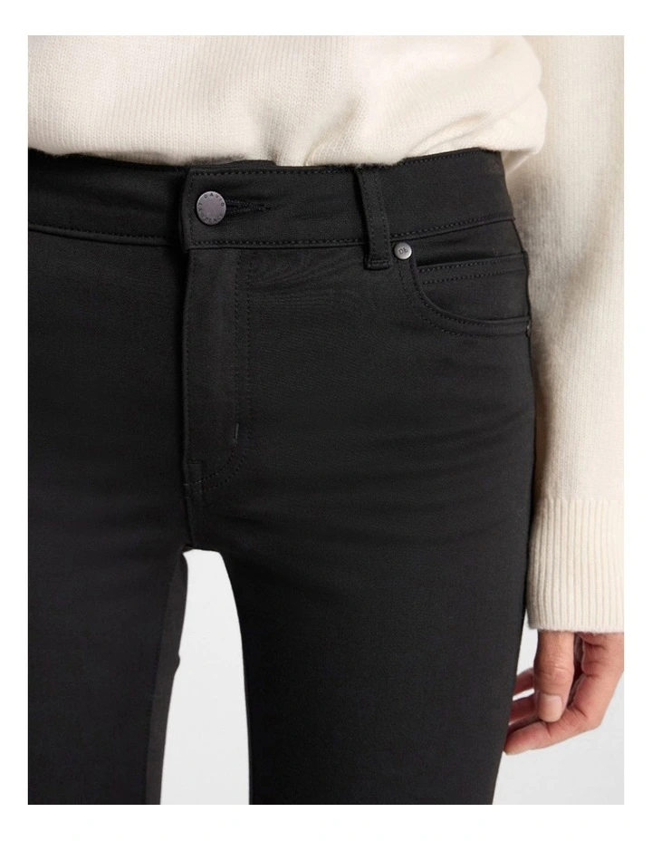 Jackie Skinny Leg Jean in Black image 4