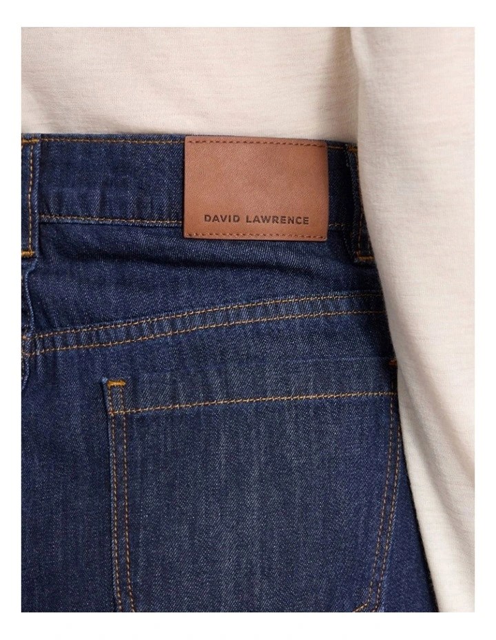 Malta Relaxed Wide Leg Jean in Dark Indigo image 4
