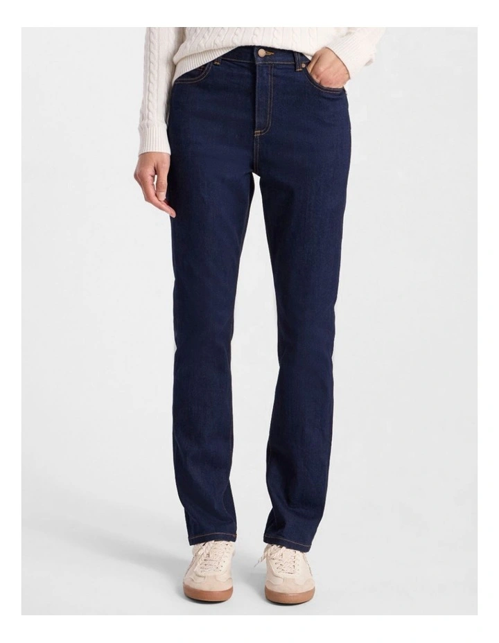 Dakoda Slim Leg Jean in Indigo Rinse image 1