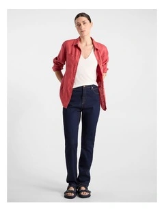 Dakoda Slim Leg Jean in Indigo Rinse