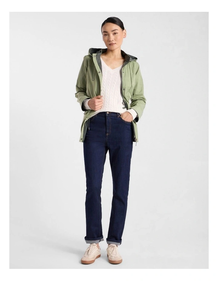 Dakoda Slim Leg Jean in Indigo Rinse image 2