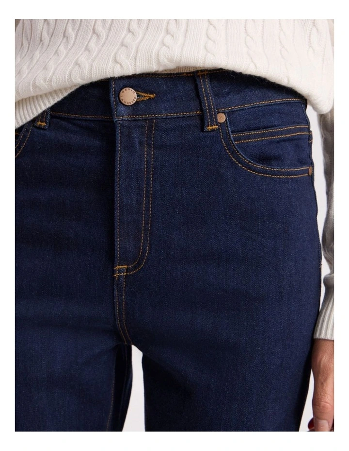 Dakoda Slim Leg Jean in Indigo Rinse image 3