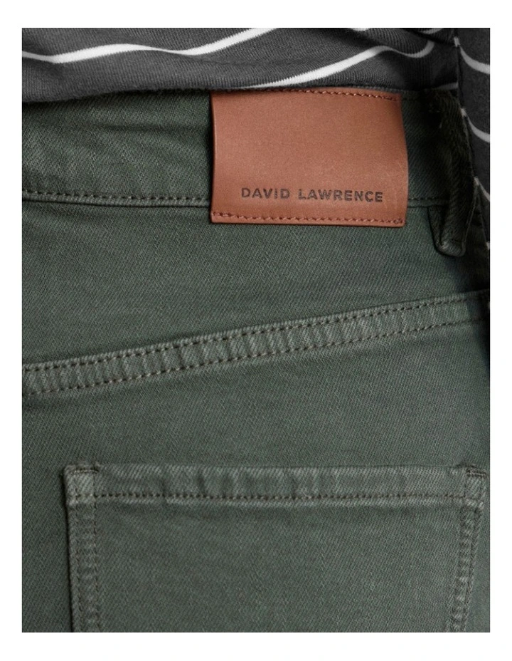 Lily Straight Leg Pant in Nori Green image 5