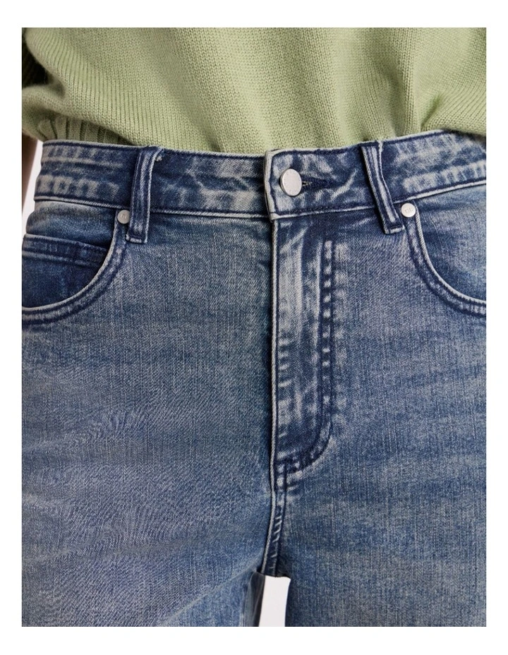 Shandie Kick Flare Jean in Antique Wash image 3