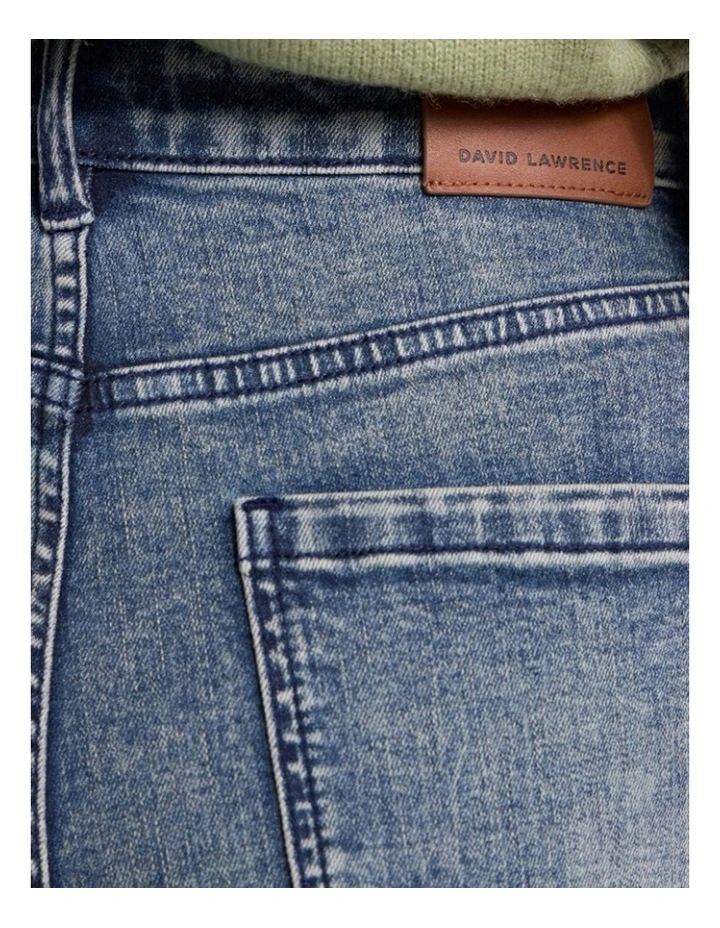 Shandie Kick Flare Jean in Antique Wash image 4