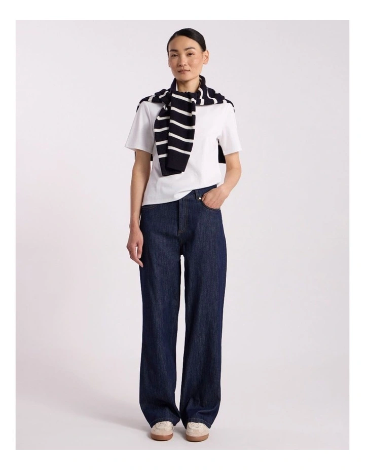 Mateo Straight Leg Jean in Dark Indigo image 1