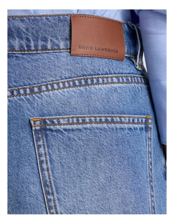 Kalani Tie Waist Jean in Mid Wash image 4