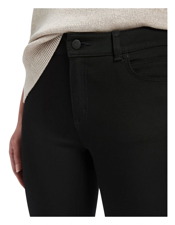 Jackie Skinny Leg Jean in Black image 4