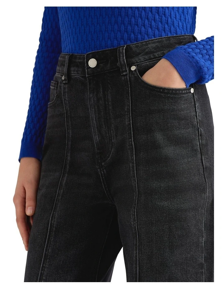 Spencer Relaxed Jean in Black image 4