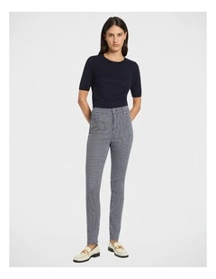 Piper Railroad Stripe Jean in Dark Indigo