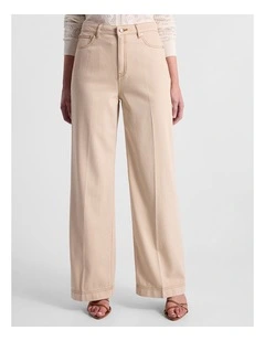 Tilda Wide Leg Jean in Malt