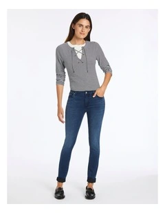 Jackie Skinny Leg Jean in Jemaine Blue