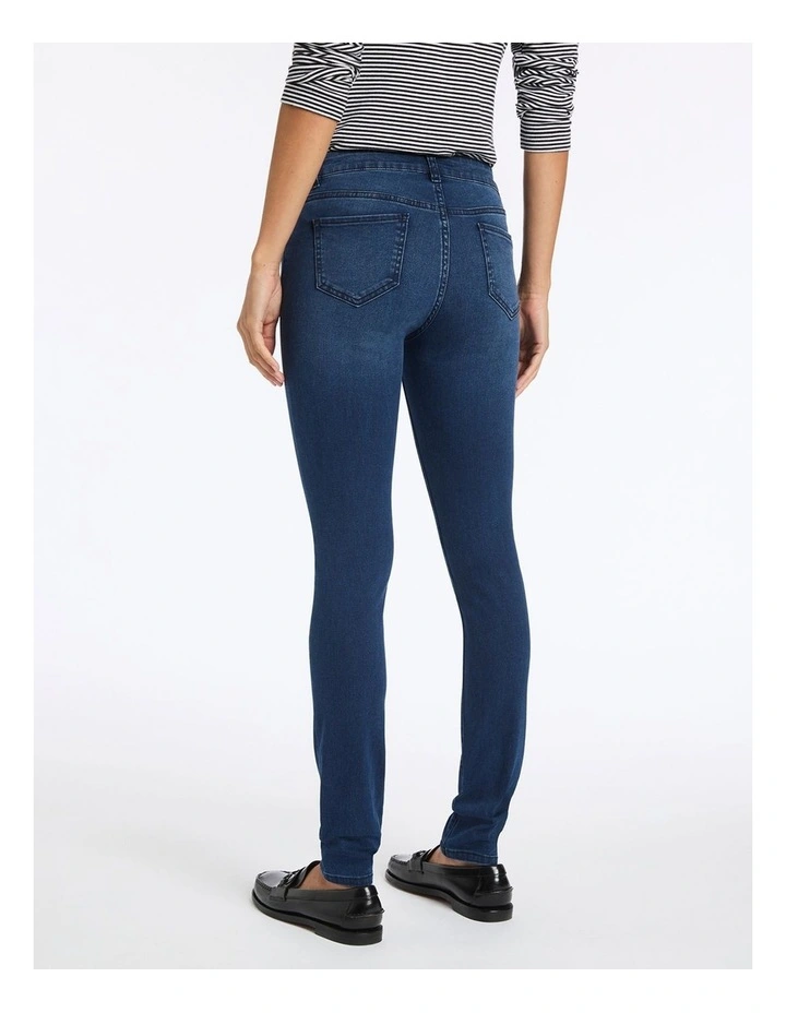 Jackie Skinny Leg Jean in Jemaine Blue image 3