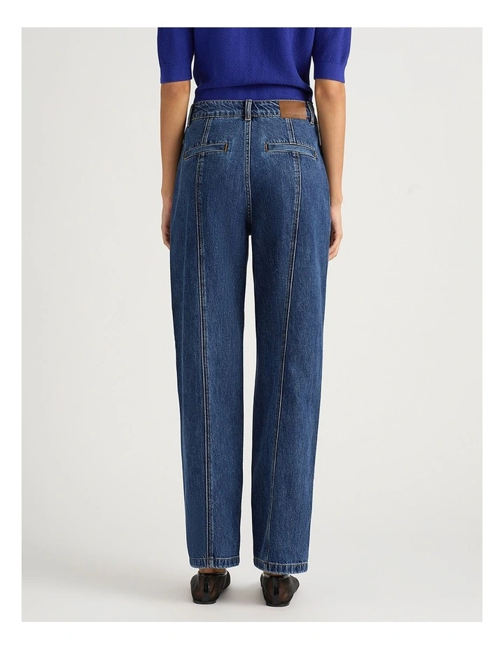 Gracie Relaxed Jean in Dark Blue image 3