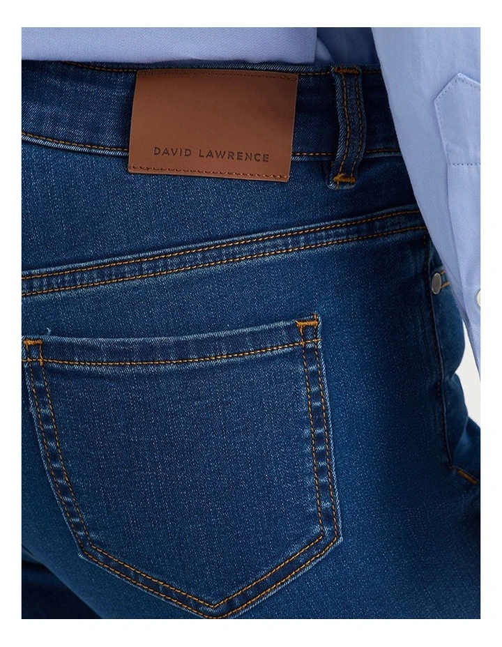 Jackie Skinny Leg Jean in Flat Blue image 5