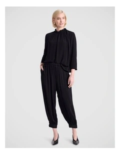 Sharon Viscose Pant in Black
