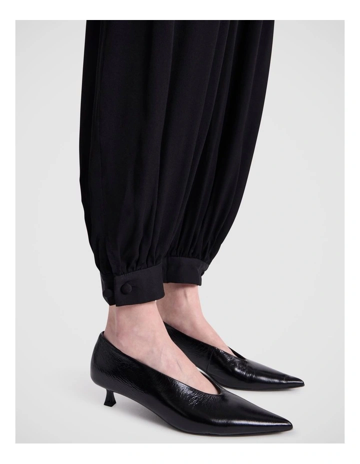 Sharon Viscose Pant in Black image 3