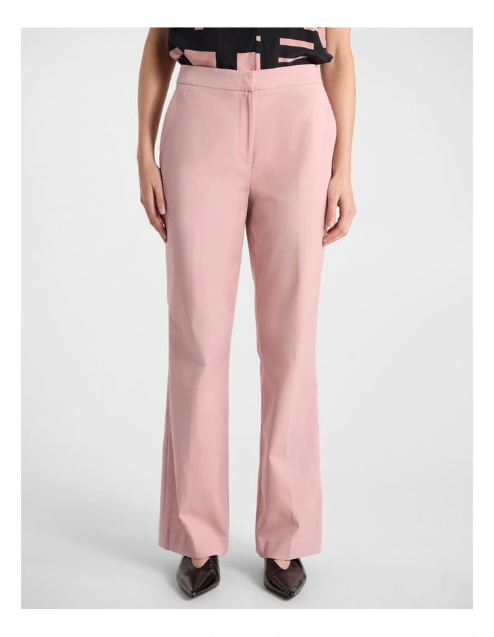 Ailis Bootleg Pant in Rose image 2