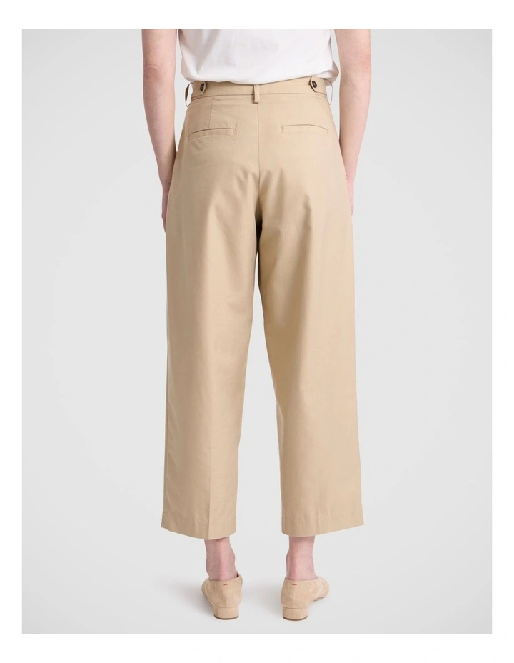 Clara Barrel Leg Pant in Cashew image 5
