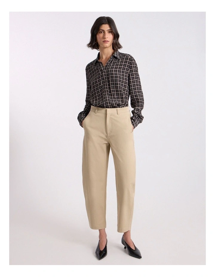Sadie Crop Pant in Tawny image 1