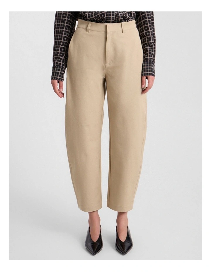 Sadie Crop Pant in Tawny image 1