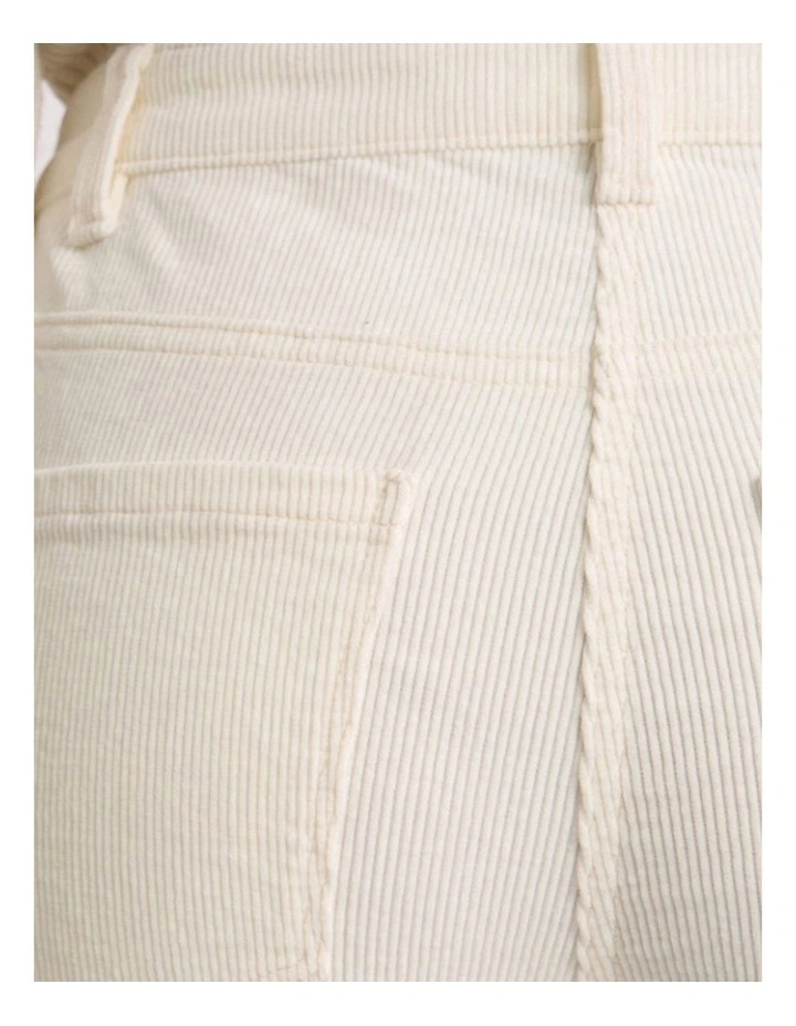 Celine Corduroy Pant in Ivory image 4