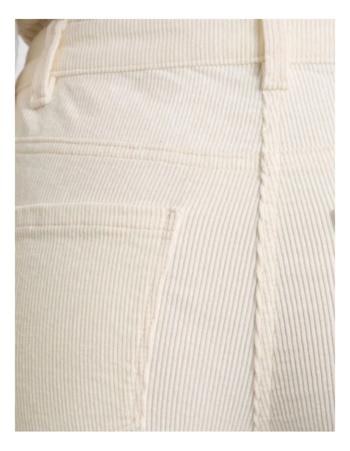 Celine Corduroy Pant in Ivory image 5